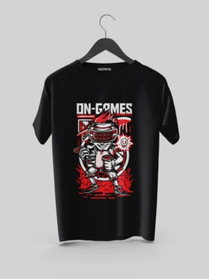 On Game T Shirt Black