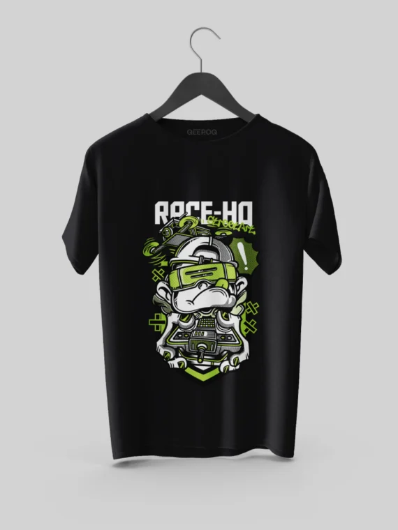 Race Ho T Shirt Black