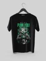 Punk You T Shirt Black