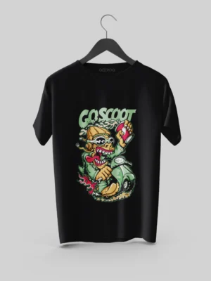 Go Scoot T Shirt Black