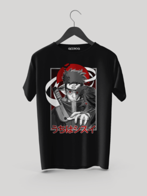Shisui Uchiha Naruto T-Shirt Black