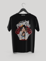 One Piece Luffy 4 Th Gear T Shirt Black