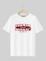 Unzip T Shirt White