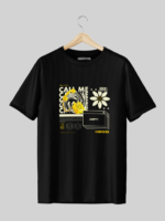 Call Me T Shirt Black