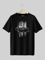 Mustang Graphic T Shirt Black