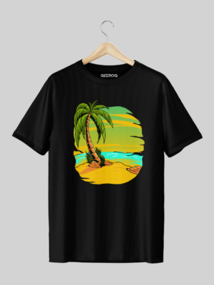 Landscape T Shirt Black
