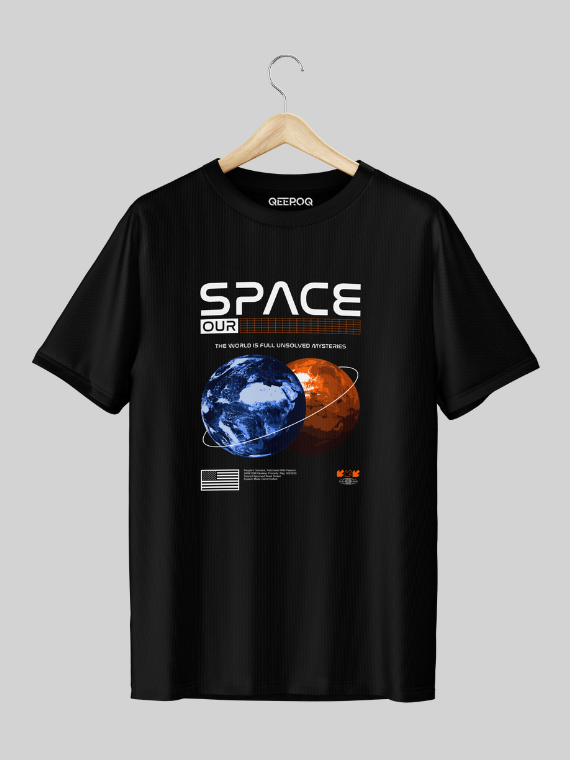 Space T Shirt Black