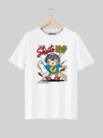 Skateboarding T Shirt White