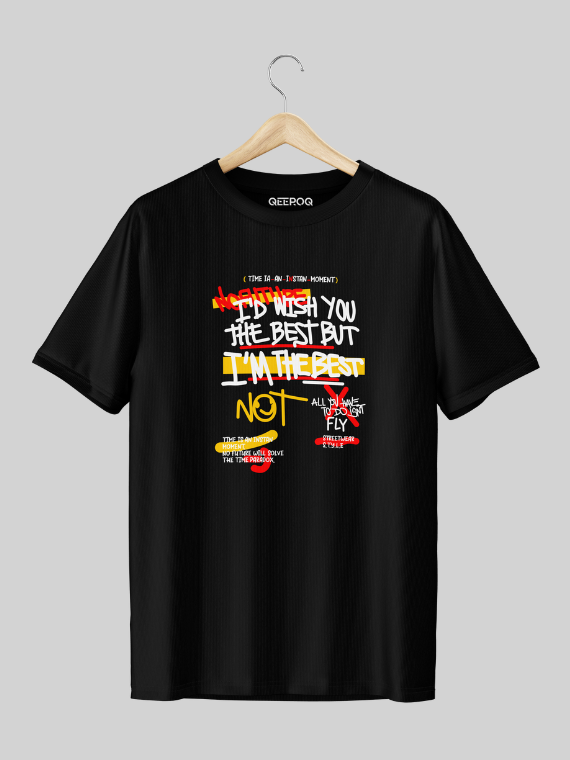 Wish You T Shirt Black