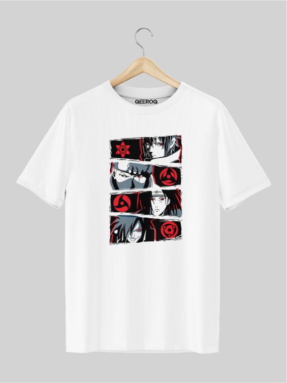 Naruto Spin T Shirt White