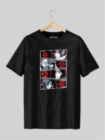 Naruto Spin T Shirt Black