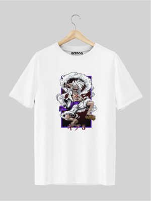 Luffy Gear 5 Ecuador T Shirt White